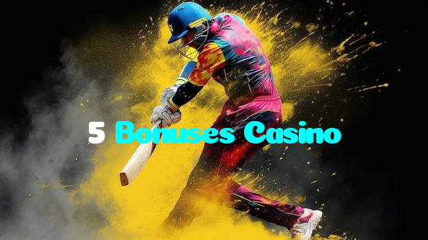 available types of 5 Bonuses Casino bet including pre-match live express and system bets